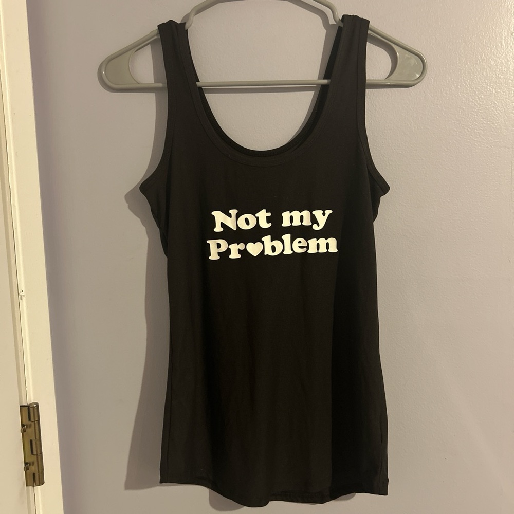 No Boundaries Black Fitted Tank Top Sleeveless